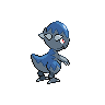 Cranidos, Back, in Black & White