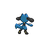 Riolu, Back, in Black 2 & White 2