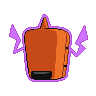 Rotom Frost, Back, in Black & White