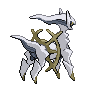 Arceus Rock, Back, in Black 2 & White 2