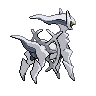 Arceus Steel, Back, in Black 2 & White 2