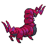 Scolipede, Back, in Black & White