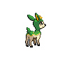 Deerling Summer Form, Back, in Black & White