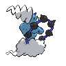 Thundurus Incarnate Forme, Back, in Black 2 & White 2