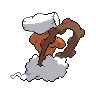 Landorus Incarnate Forme, Back, in Black 2 & White 2