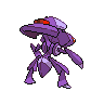 Genesect Burn Drive, Back, in Black 2 & White 2