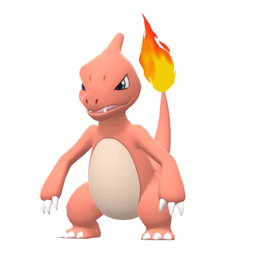 Charmeleon, Front, in Brilliant Diamond & Shining Pearl