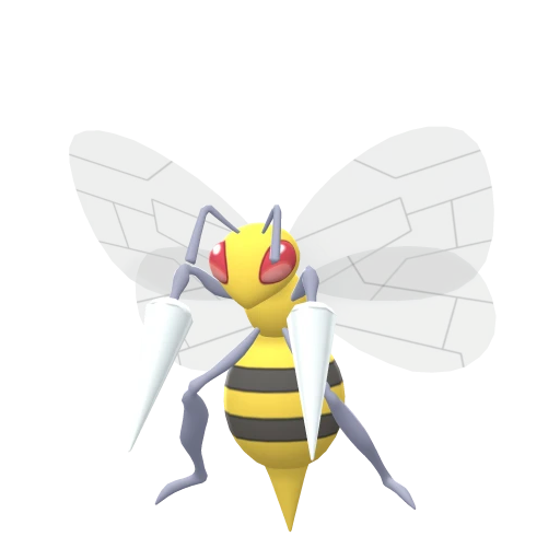 Beedrill in Brilliant Diamond & Shining Pearl