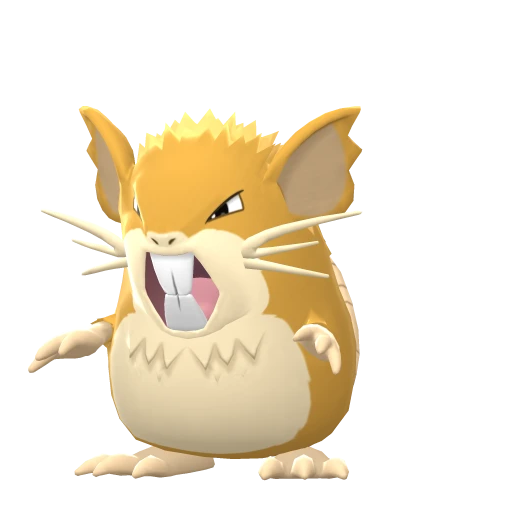 Raticate in Brilliant Diamond & Shining Pearl