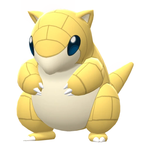 Sandshrew in Brilliant Diamond & Shining Pearl