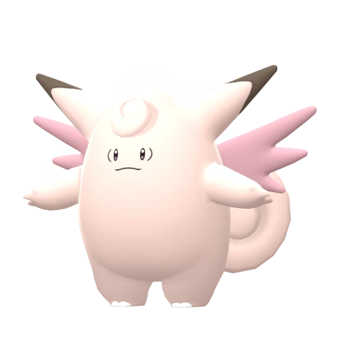 Clefable in Brilliant Diamond & Shining Pearl