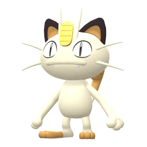 Meowth in Brilliant Diamond & Shining Pearl