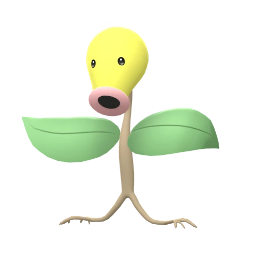 Bellsprout in Brilliant Diamond & Shining Pearl