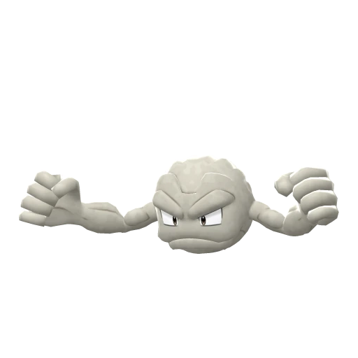 Geodude in Brilliant Diamond & Shining Pearl