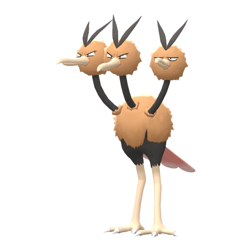 Dodrio in Brilliant Diamond & Shining Pearl