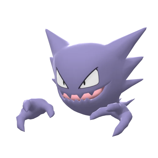 Haunter, Front, in Brilliant Diamond & Shining Pearl