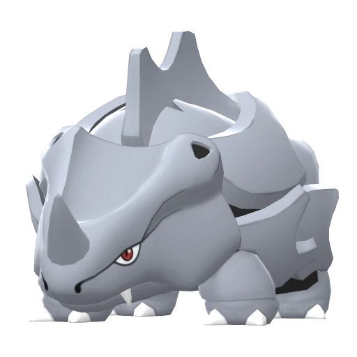 Rhyhorn in Brilliant Diamond & Shining Pearl