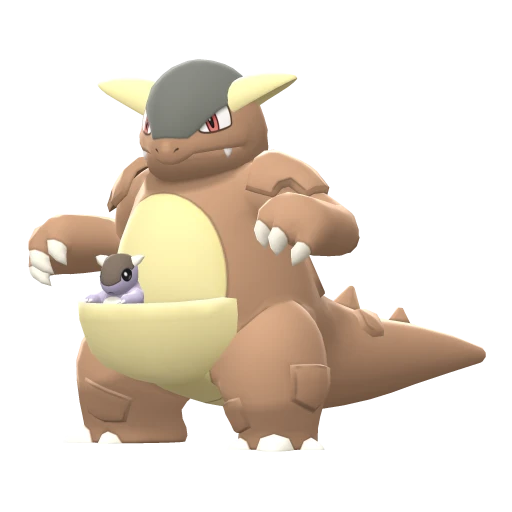 Kangaskhan in Brilliant Diamond & Shining Pearl