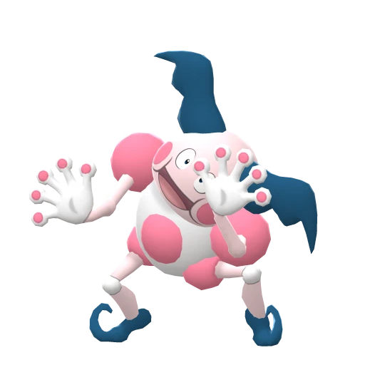 Mr. Mime in Brilliant Diamond & Shining Pearl