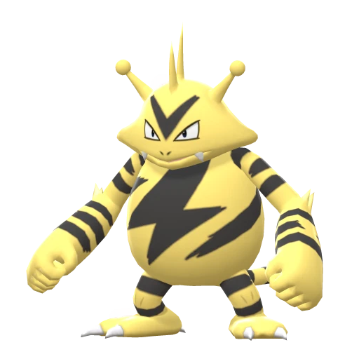 Electabuzz, Front, in Brilliant Diamond & Shining Pearl