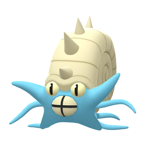 Omastar in Brilliant Diamond & Shining Pearl