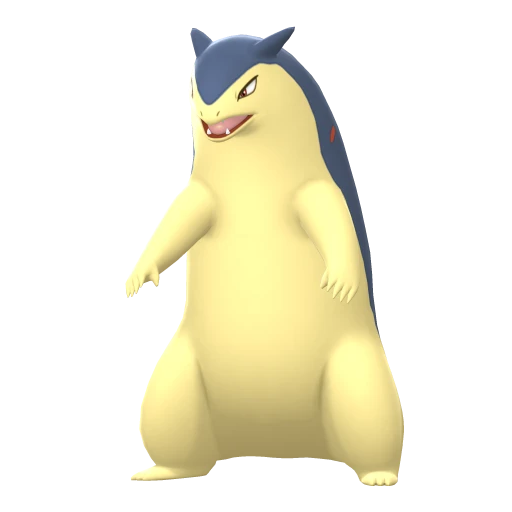 Typhlosion in Brilliant Diamond & Shining Pearl