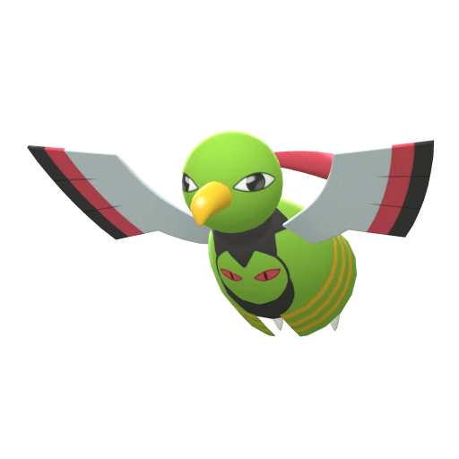 Xatu, Front, in Brilliant Diamond & Shining Pearl