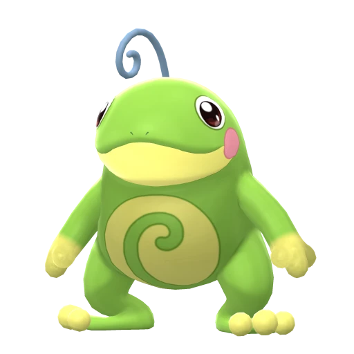 Politoed in Brilliant Diamond & Shining Pearl