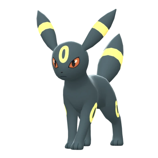 Umbreon, Front, in Brilliant Diamond & Shining Pearl