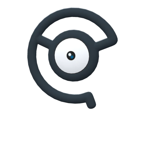 Unown C, Front, in Brilliant Diamond & Shining Pearl