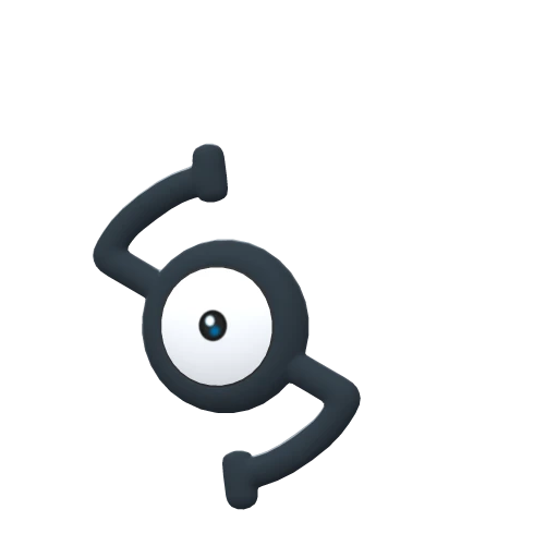 Unown S, Front, in Brilliant Diamond & Shining Pearl