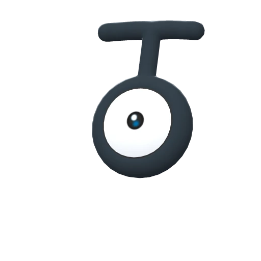 Unown T, Front, in Brilliant Diamond & Shining Pearl