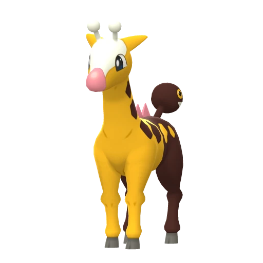 Girafarig in Brilliant Diamond & Shining Pearl