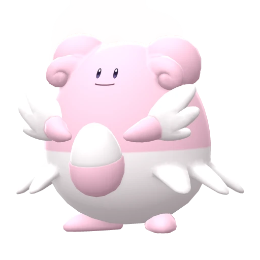 Blissey, Front, in Brilliant Diamond & Shining Pearl