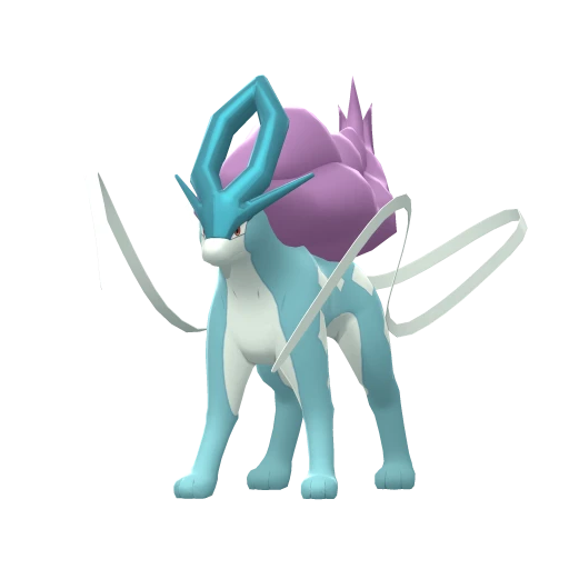 Suicune in Brilliant Diamond & Shining Pearl