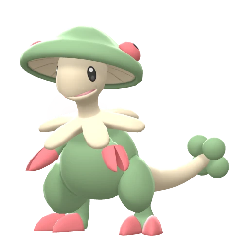 Breloom in Brilliant Diamond & Shining Pearl