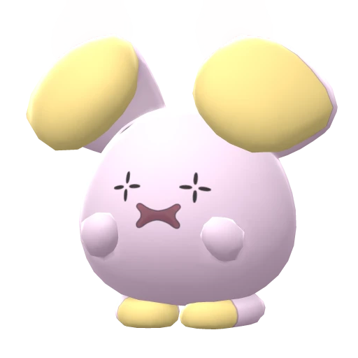 Whismur in Brilliant Diamond & Shining Pearl