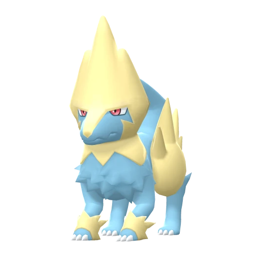 Manectric in Brilliant Diamond & Shining Pearl