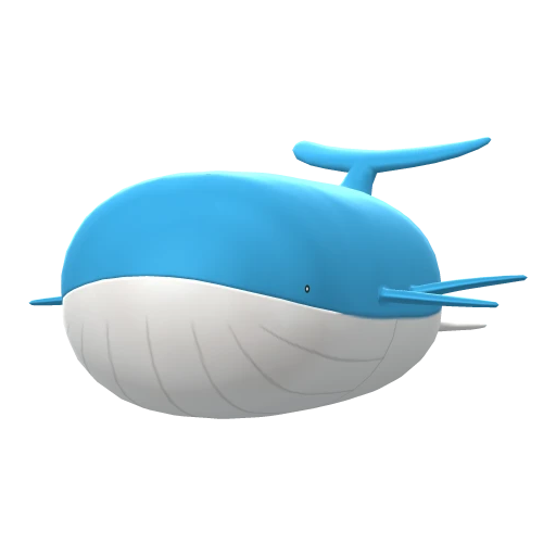 Wailord in Brilliant Diamond & Shining Pearl