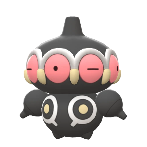 Claydol, Front, in Brilliant Diamond & Shining Pearl