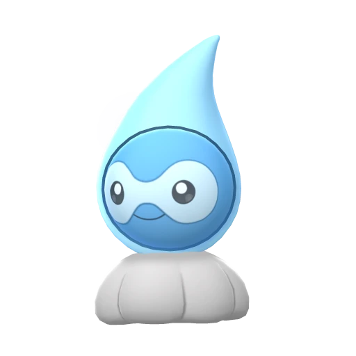 Castform Rainy Form in Brilliant Diamond & Shining Pearl