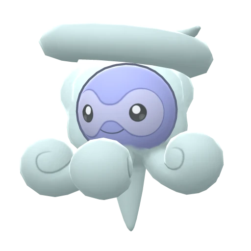 Castform Snowy Form in Brilliant Diamond & Shining Pearl