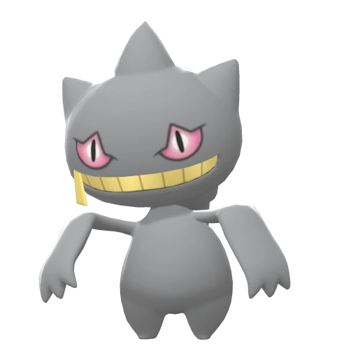 Banette, Front, in Brilliant Diamond & Shining Pearl