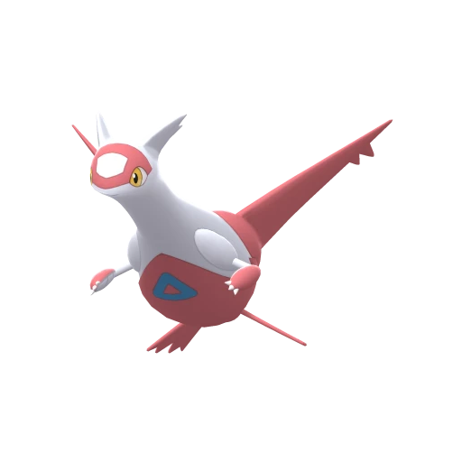 Latias, Front, in Brilliant Diamond & Shining Pearl