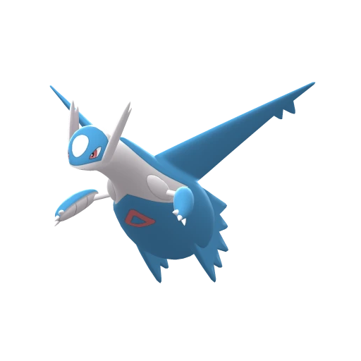 Latios, Front, in Brilliant Diamond & Shining Pearl