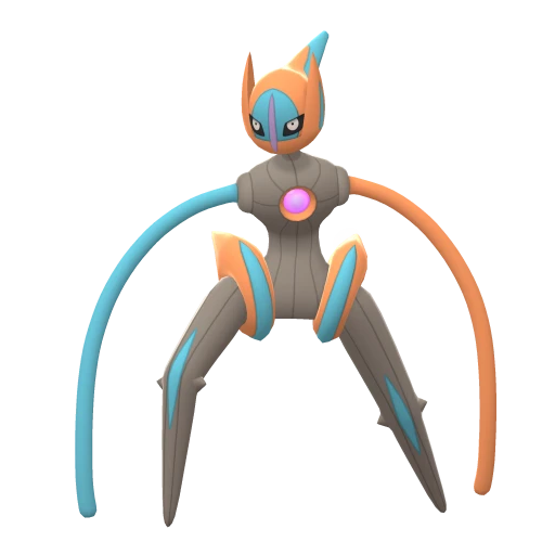 Deoxys Speed Forme in Brilliant Diamond & Shining Pearl