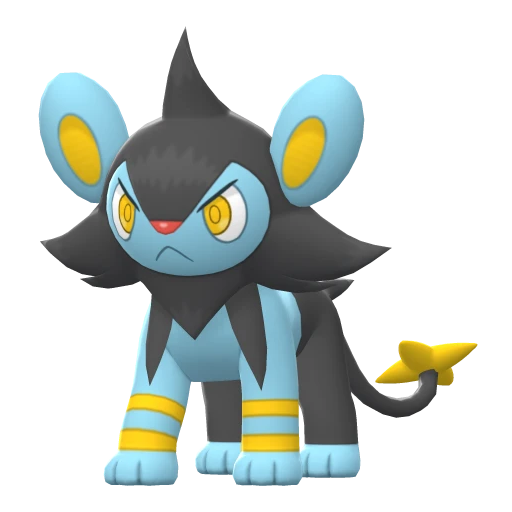 Luxio, Front, in Brilliant Diamond & Shining Pearl
