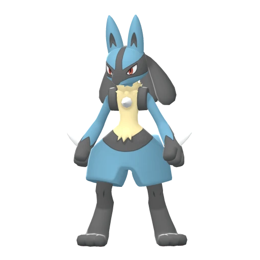 Lucario in Brilliant Diamond & Shining Pearl