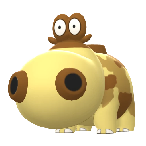 Hippopotas in Brilliant Diamond & Shining Pearl