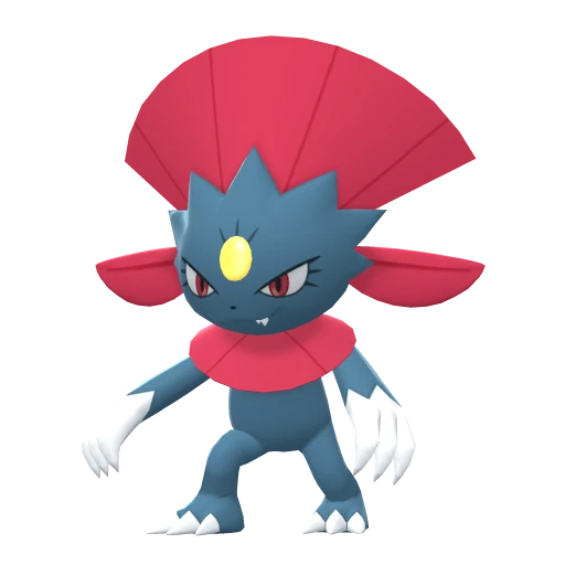 Weavile in Brilliant Diamond & Shining Pearl